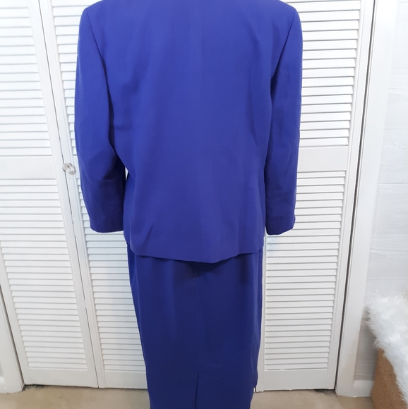 Pendleton vintage wool blazer skirt suit 16P *C1 - Picture 3 of 5